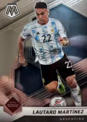 Футбол. Карточка Лаутаро Мартинес Аргентина, Интернационале 2022 Panini/Панини