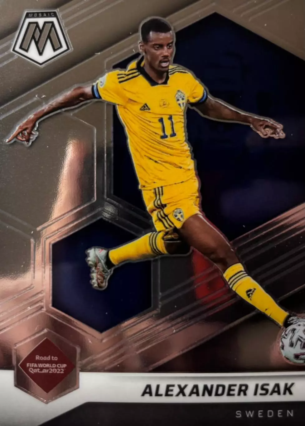 Футбол. Карточка Александер Исак Швеция, Ньюкасл Юнайтед, Реал Сосьедад 2022