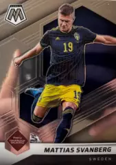 Футбол. Карточка Маттиас Сванберг Швеция, Вольфсбург, Болонья 2022 Panini/ПАНИНИ