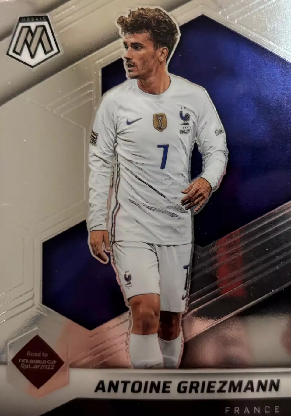 Футбол. Карточка Антуан Гризманн Франция, Атлетико Мадрид, Барселона 2022 Panini