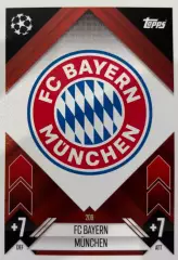 Футбол. Карточка Логотип/Эмблема Бавария Мюнхен Лига Чемпионов 2024-25 TOPPS