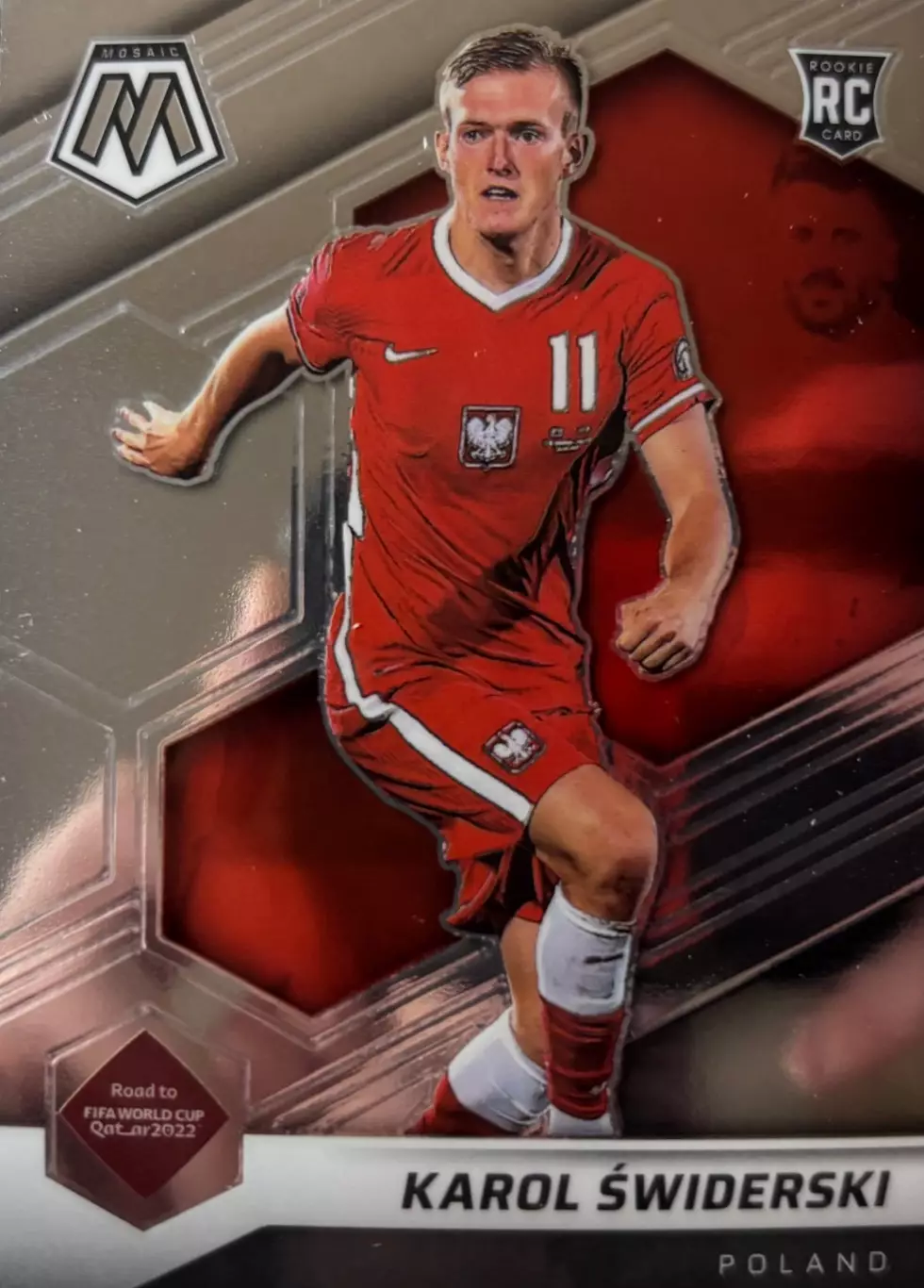 Футбол Карточка Karol Swiderski/Кароль Свидерский Польша/ПАОК 2022 Panini/Панини