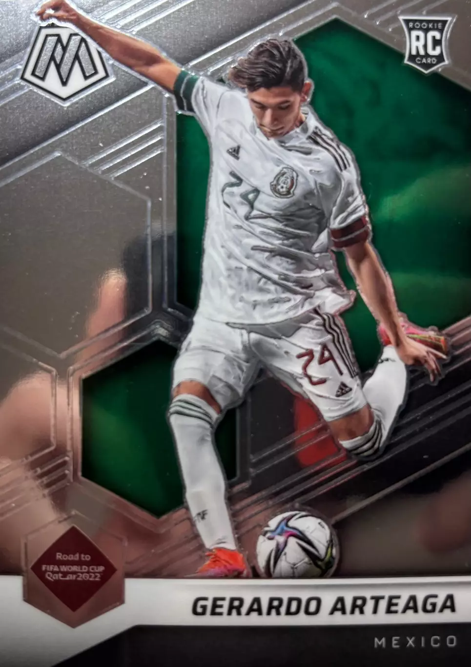 Футбол. Карточка Gerardo Arteaga/Херардо Артеага Мексика 2022 Panini/Панини