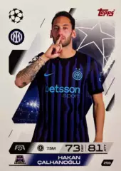 Карточка Хакан Чалханоглу Интернационале, Милан, Байер 04 Лига Чемпионов 2025-26
