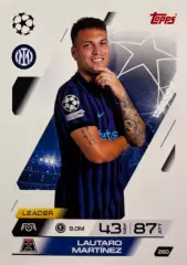 Футбол. Карточка Lautaro Martinez/Лаутаро Мартинес Интер Лига Чемпионов 2025-26