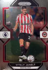 Футбол. Карточка Vitaly Janelt/Витали Янельт Брентфорд АПЛ 2021-22 Panini/Панини
