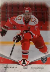 Хоккей. Карточка Брукс Мэйсек Автомобилист Екатеринбург КХЛ сезон 2021/22