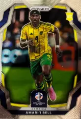 Футбол. Карточка Амарии Белл Ямайка, Бермиген Кубок Америки 2023-24 Panini