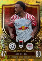 Футбол. Карточка Лои Опенда РБ Лейпциг,Ланс,Ювентус Лига Чемпионов 2023-24 TOPPS