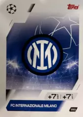 Футбол. Карточка Логотип/Эмблема Интер Милан Лига Чемпионов 2025-26 TOPPS