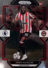 Футбол. Карточка Джош Дасилва Брентфорд, Арсенал АПЛ 2022-23 Panini/Панини
