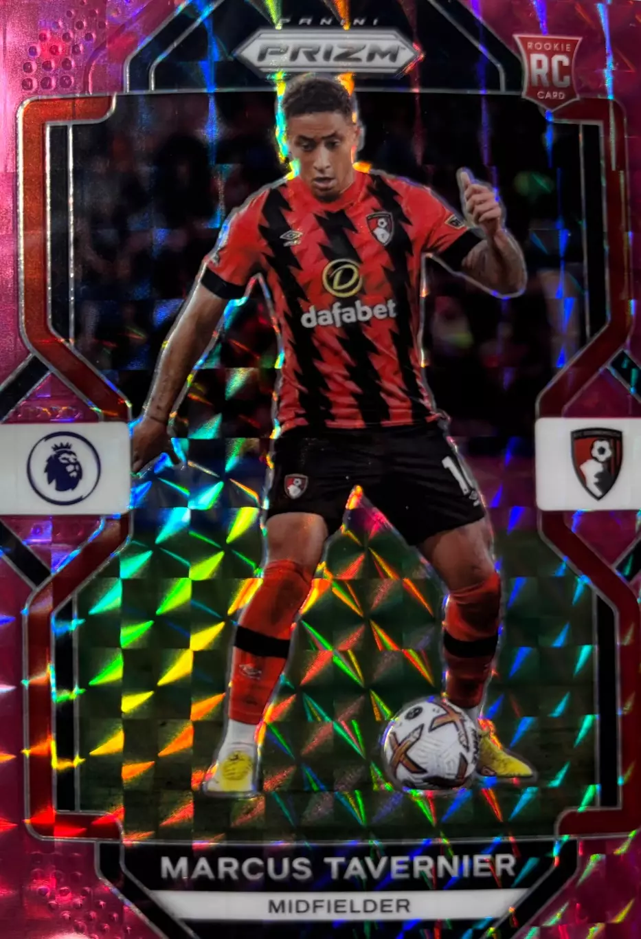 Футбол Карточка Маркус Тавернье Бортмунт, Мидлсбро АПЛ 2022-23 Panini/Панини
