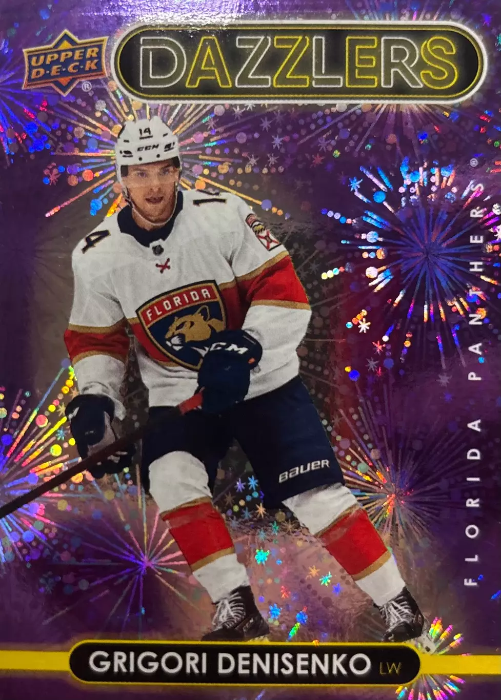 Хоккей. Григорий Денисенко Florida Panthers-Флорида, Локомотив, Ак Барс НХЛ/КХЛ