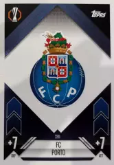 Футбол. Карточка Логотип FC Porto / Порту Лига Европы 2024-25 TOPPS
