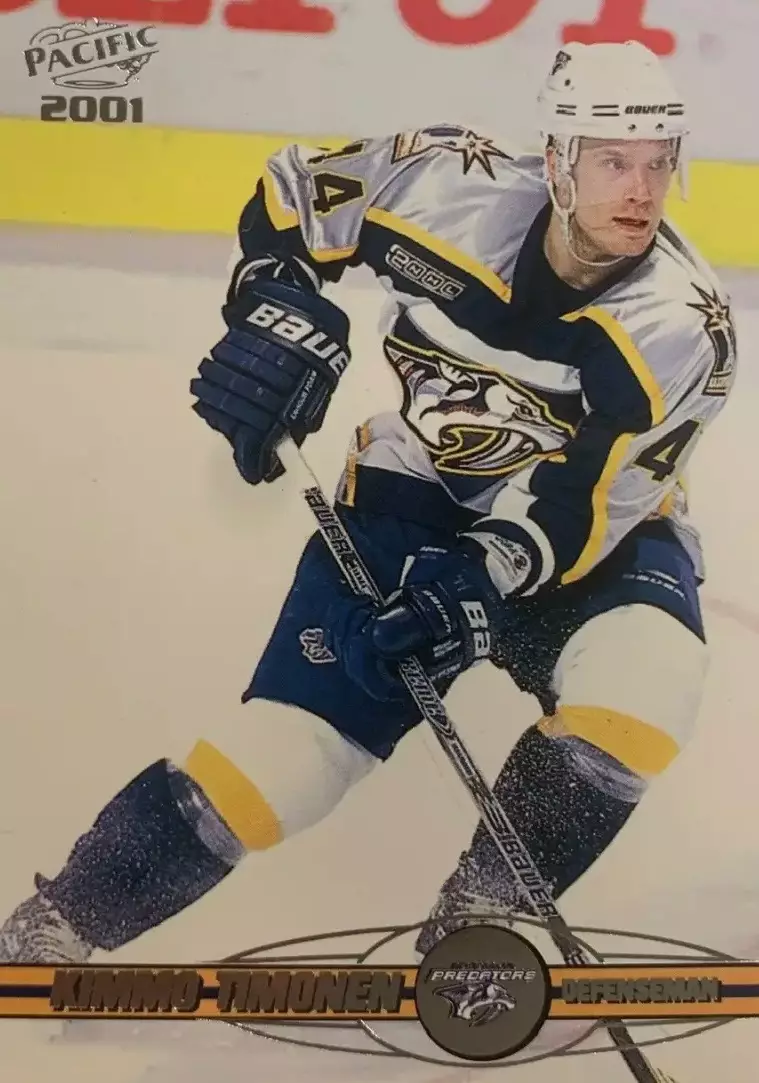 Хоккей. Карточка Kimmo Timonen-Киммо Тимонен Nashville Predators-Нэшвилл НХЛ/NHL