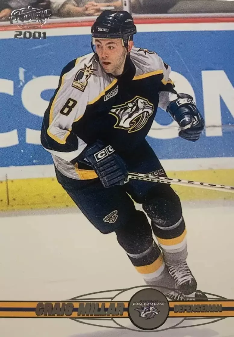 Хоккей. Карточка Craig Millar - Крэйг Миллар Nashville Predators-Нэшвилл НХЛ/NHL
