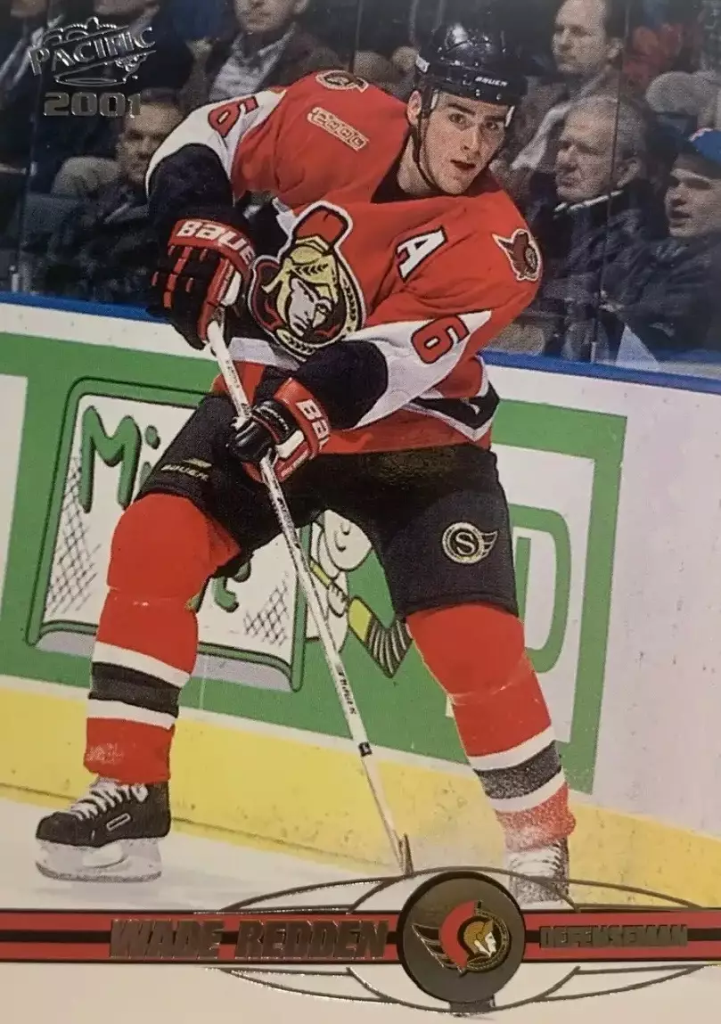 Хоккей. Карточка Wade Redden - Уэйд Редден Ottawa Senators - Оттава НХЛ/NHL