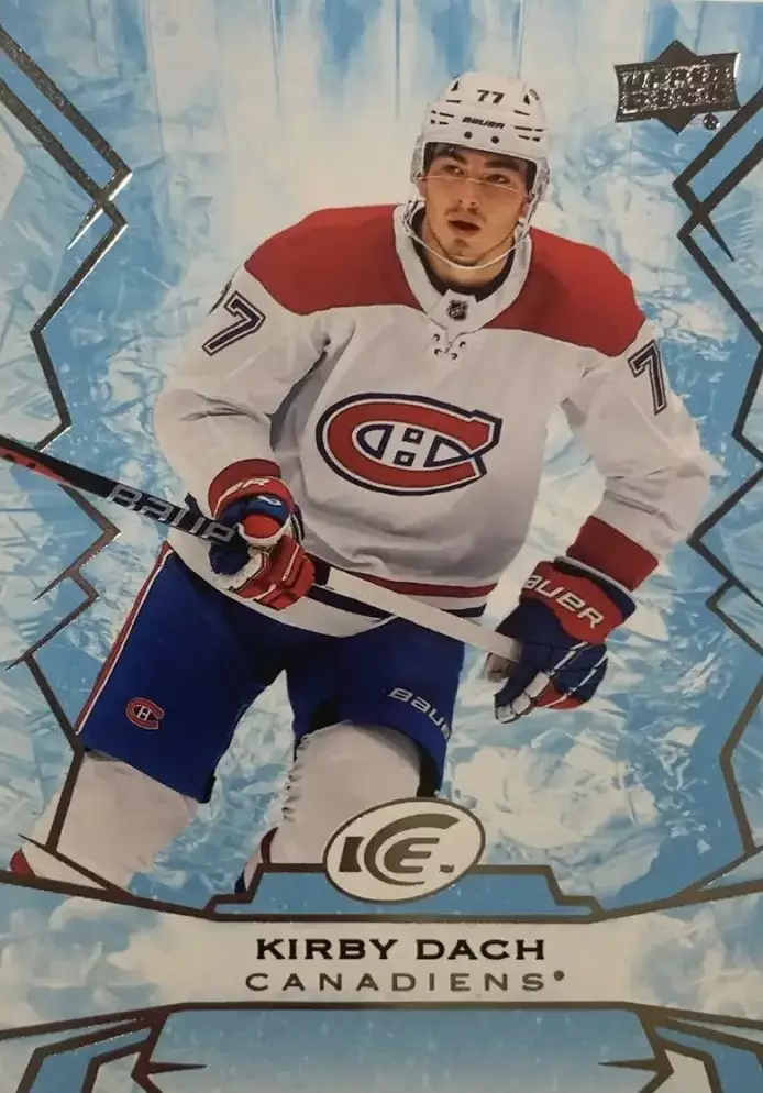 Хоккей. Карточка Kirby Dach - Кирби Дак Montreal Canadiens - Монреаль НХЛ/NHL