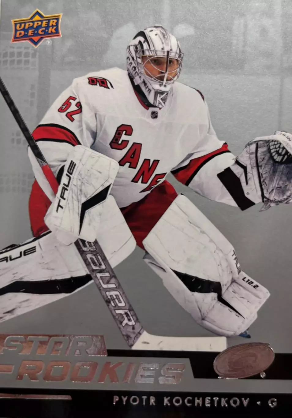 Карточка Петр Кочетков Carolina Hurricanes/Каролина, СКА, Дизель, Витязь НХЛ/КХЛ