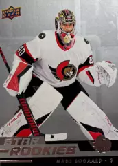 Хоккей. Карточка Mads Sogaard-Мадс Сегор Ottawa Senators-Оттава Сенаторз НХЛ/NHL