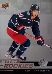 Хоккей Карточка Kent Johnson-Кент Джонсон Columbus Blue Jackets/Коламбус НХЛ/NHL