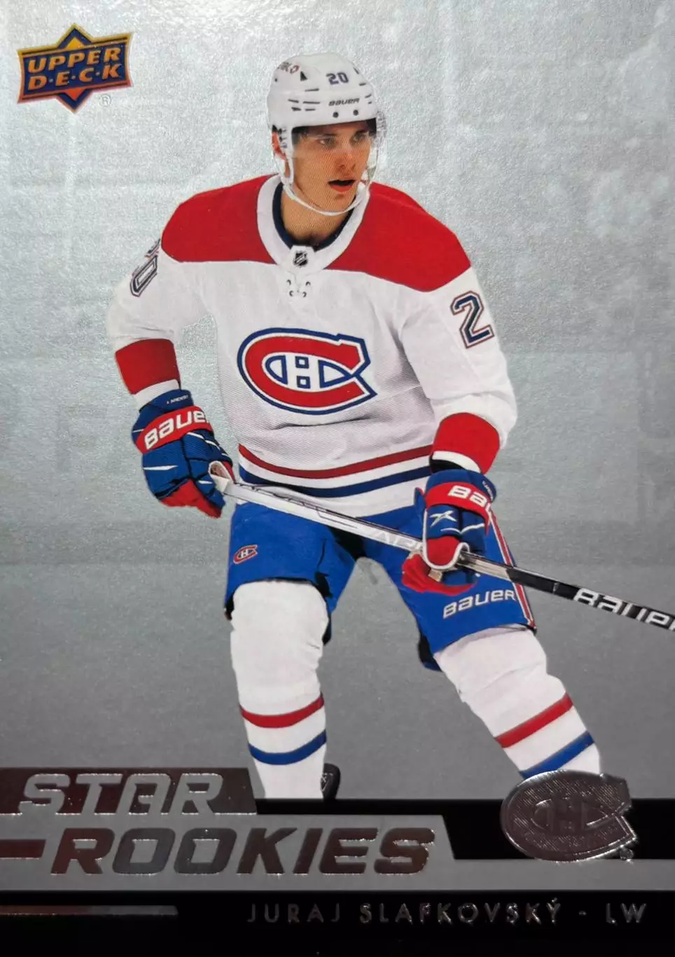 Хоккей. Карточка Juraj Slafkovsky-Юрай Слафковский Montreal- Монреаль НХЛ NHL