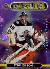 Хоккей. Карточка John Gibson - Джон Гибсон Anaheim Ducks/Анахайм Дакс НХЛ/NHL