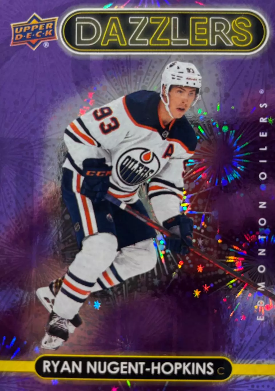 Карточка Ryan Nugent-Hopkins - Райан Нюджент-Хопкинс Edmonton - Эдмонтон НХЛ-NHL