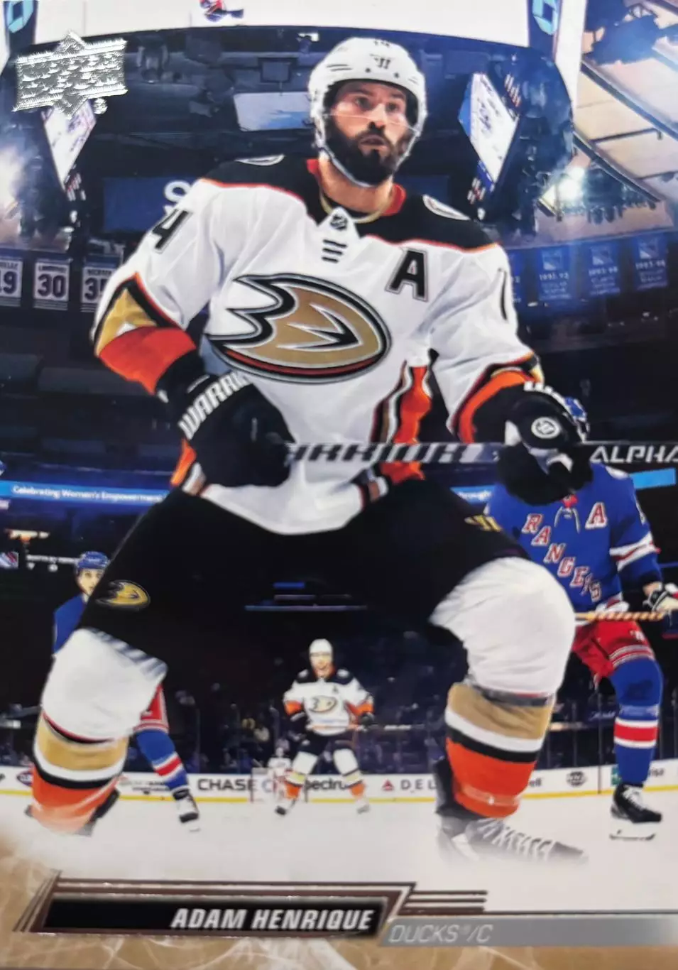 Хоккей. Карточка Adam Henrique-Адам Хенрик Anaheim Ducks - Анахайм Дакс НХЛ-NHL