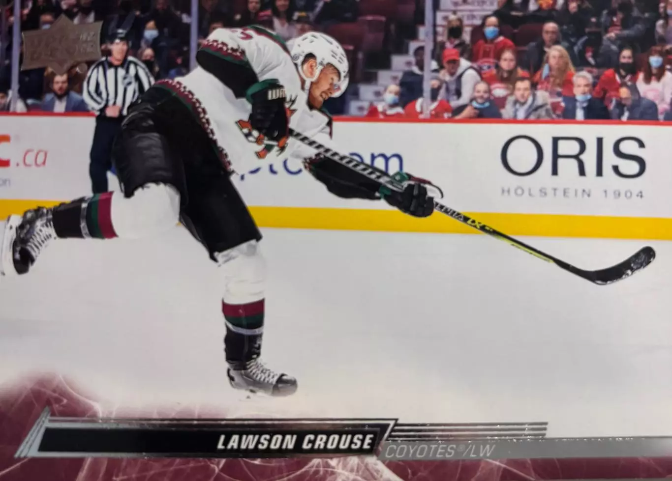 Хоккей. Карточка Lawson Crouse - Лоусон Крауз Arizona Coyotes - Аризона НХЛ-NHL