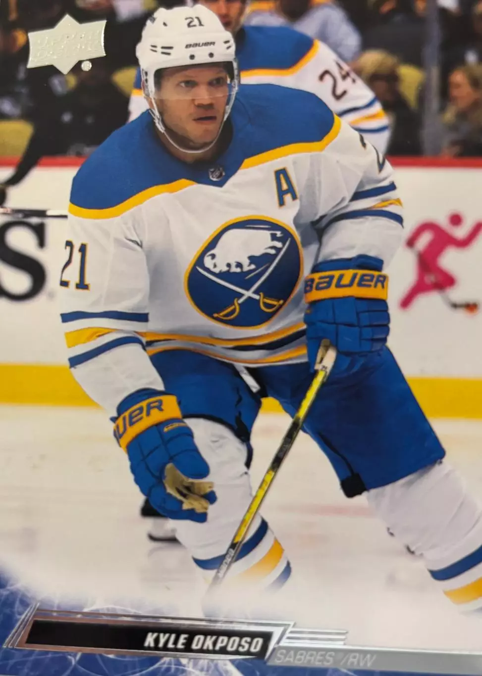Хоккей. Карточка Kyle Okposo-Кайл Окпосо Buffalo Sabres - Баффало Сейбрз НХЛ-NHL