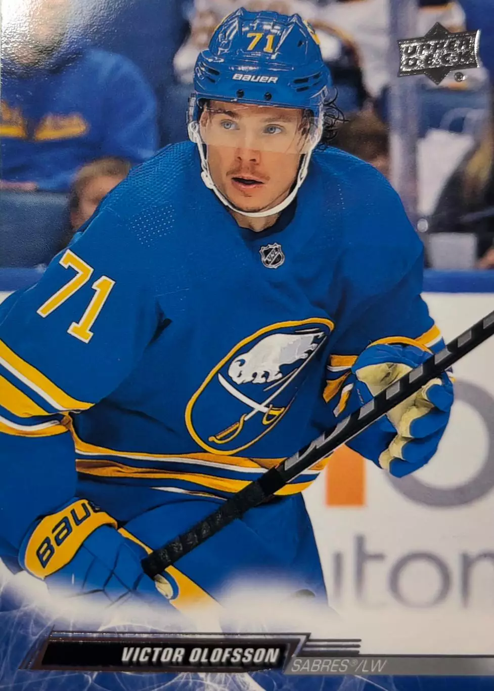 Хоккей. Карточка Victor Olofsson-Виктор Олофссон Buffalo Sabres/Баффало НХЛ-NHL