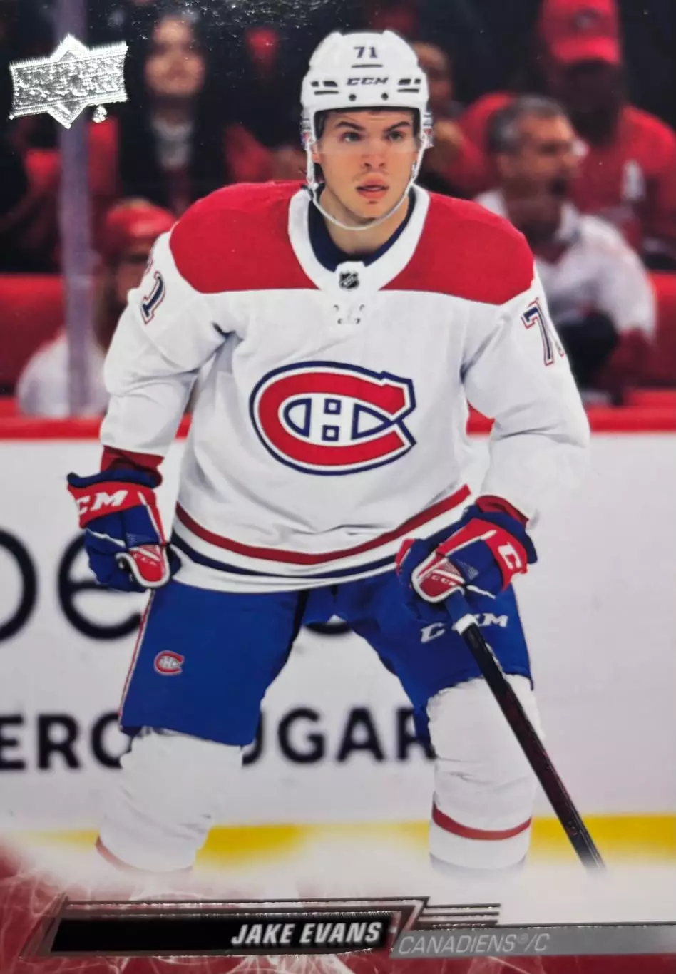 Карточка Jake Evans-Джейк Эванс Montreal Canadiens - Монреаль Канадиенс НХЛ/NHL