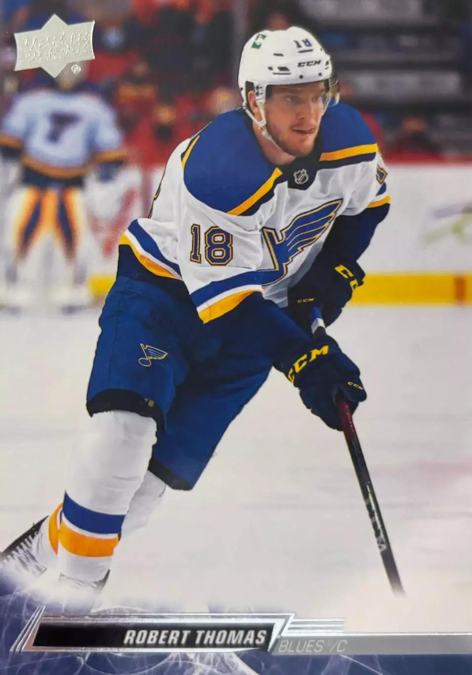 Хоккей Карточка Robert Thomas/Роберт Томас St Louis Blues/Сент-Луис Блюз НХЛ/NHL