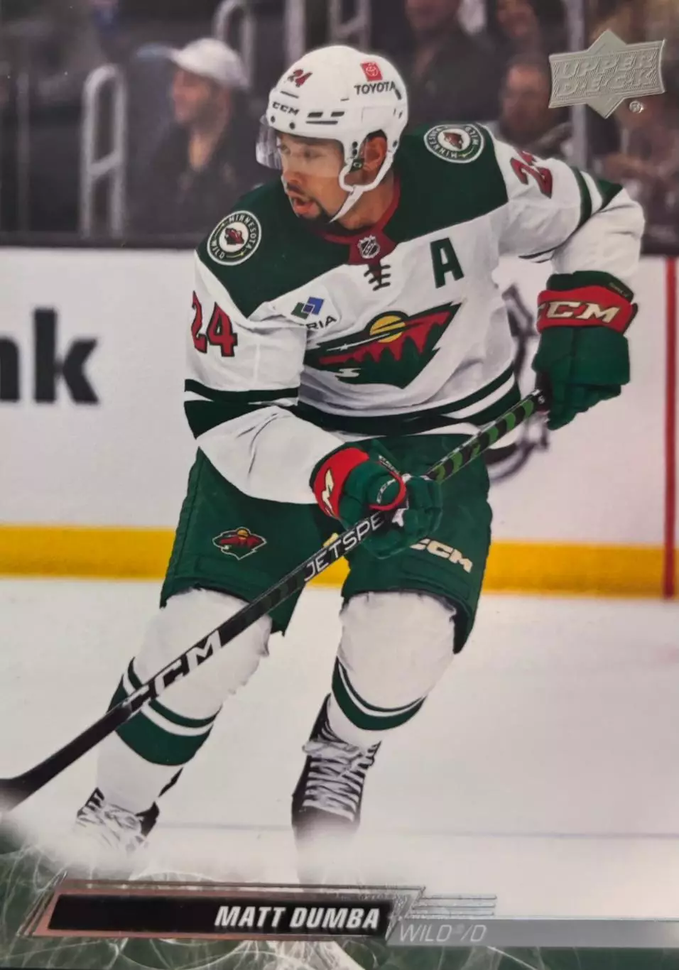 Хоккей. Карточка Matt Dumba - Мэтт Дамба Minnesota Wild-Миннесота Уайлд НХЛ-NHL
