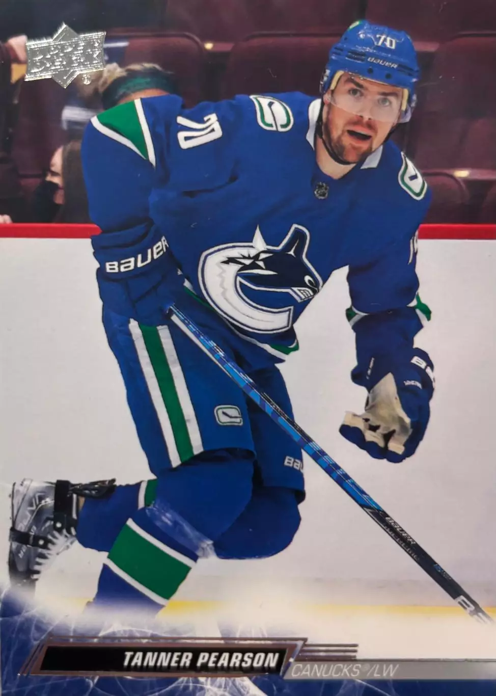Хоккей. Карточка Tanner Pearson-Таннер Пирсон Vancouver Canucks-Ванкувер НХЛ/NHL