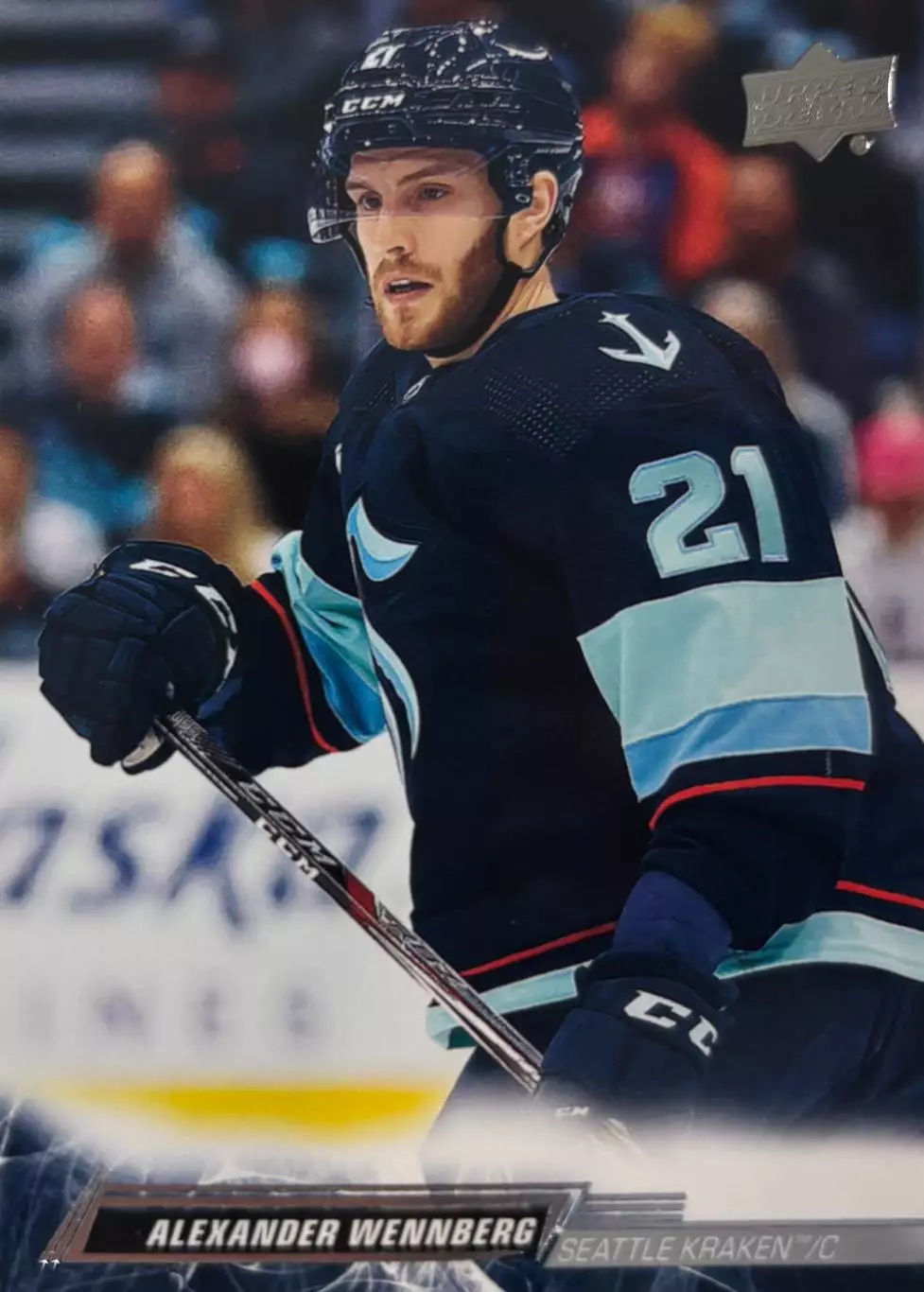 Карточка Alexander Wennberg - Александр Веннберг Seattle Kraken - Сиэтл НХЛ/NHL