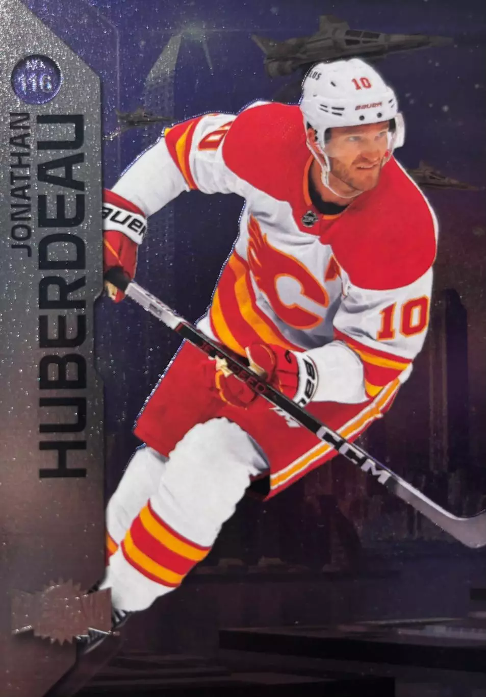 Карточка Jonathan Huberdeau - Джонатан Юбердо Calgary Flames - Калгари НХЛ-NHL