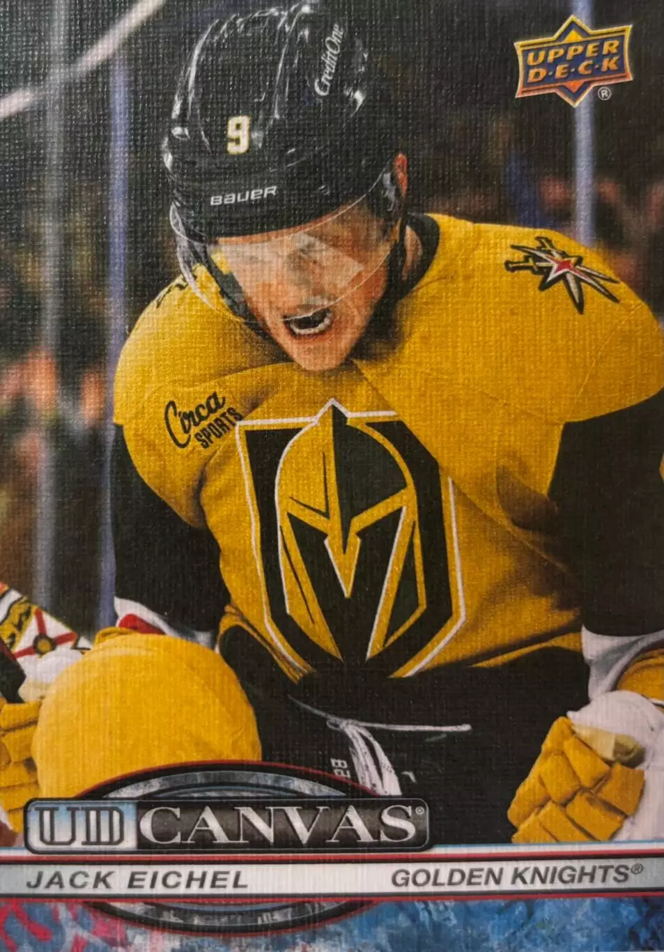 Хоккей. Карточка Jack Eichel - Джек Айкел Vegas Golden Knights - Вегас НХЛ-NHL