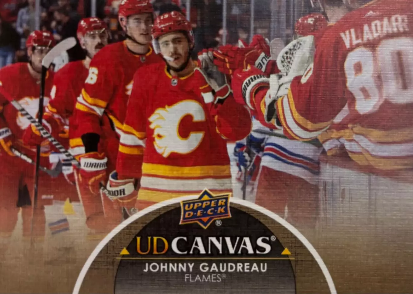 Хоккей. Карточка Johnny Gaudreau/Джонни Годро Calgary Flames/Калгари НХЛ/NHL