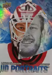 Карточка Linus Ullmark-Линус Улльмарк Ottawa Senators - Оттава Сенаторз НХЛ/NHL