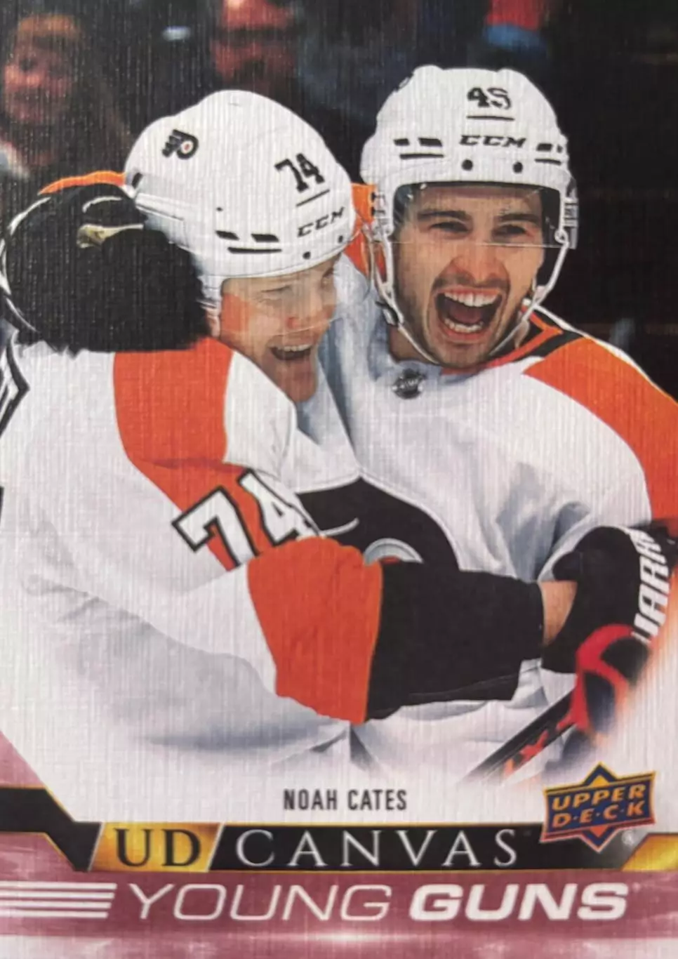 Хоккей. Карточка Noah Cates-Ноах Кейтс Philadelphia Flyers - Филадельфия НХЛ-NHL