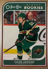 Хоккей. Карточка Calen Addison - Кален Эддисон Minnesota Wild-Миннесота НХЛ-NHL
