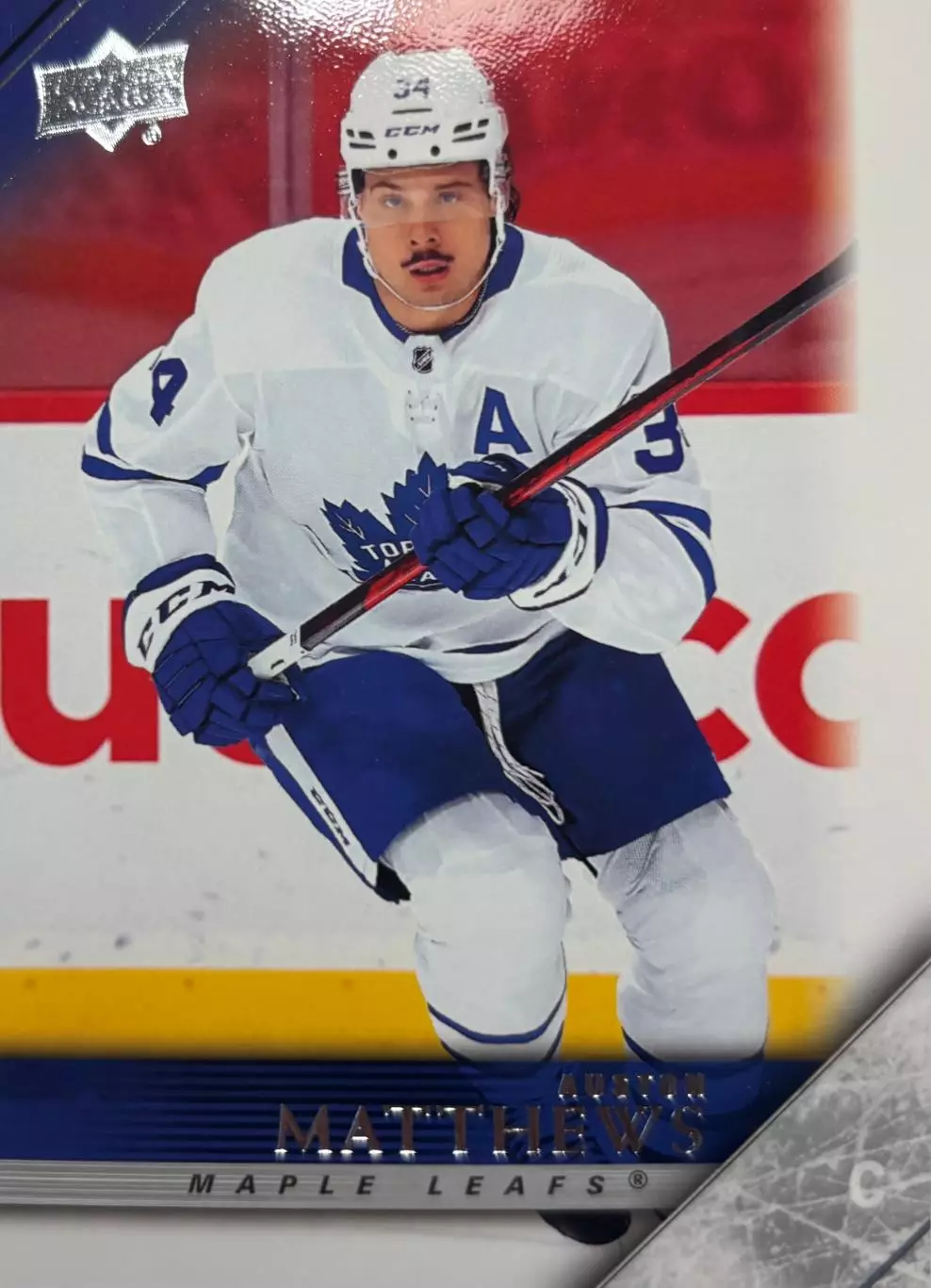 Карточка Auston Matthews/Остон Мэттьюс Toronto Maple Leafs/Торонто НХЛ/NHL