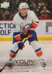 Хоккей. Карточка Marc Gatcomb-Марк Гаткомб New York Islanders-Айлендерс НХЛ/NHL