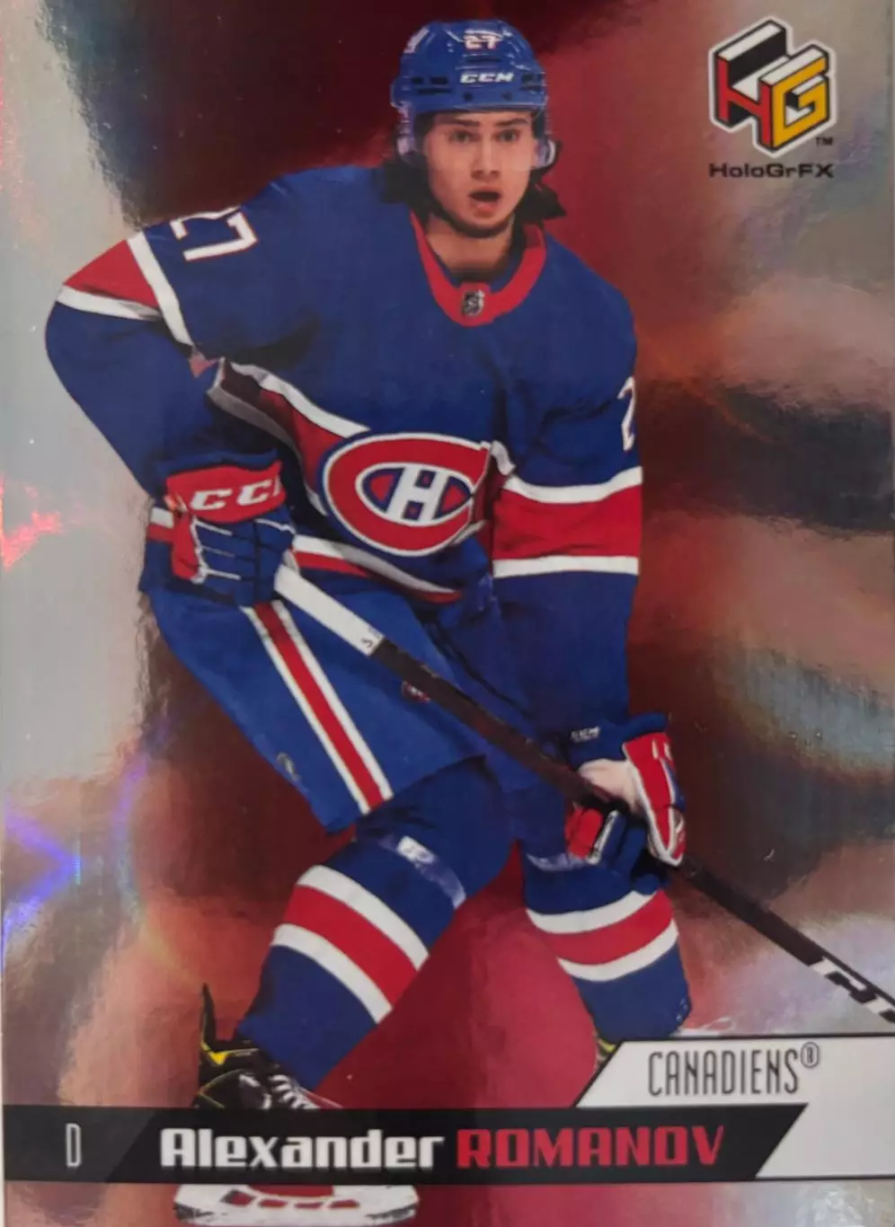 Хоккей Карточка Александр Романов Montreal Canadiens/Монреаль, ЦСКА НХЛ/NHL/КХЛ