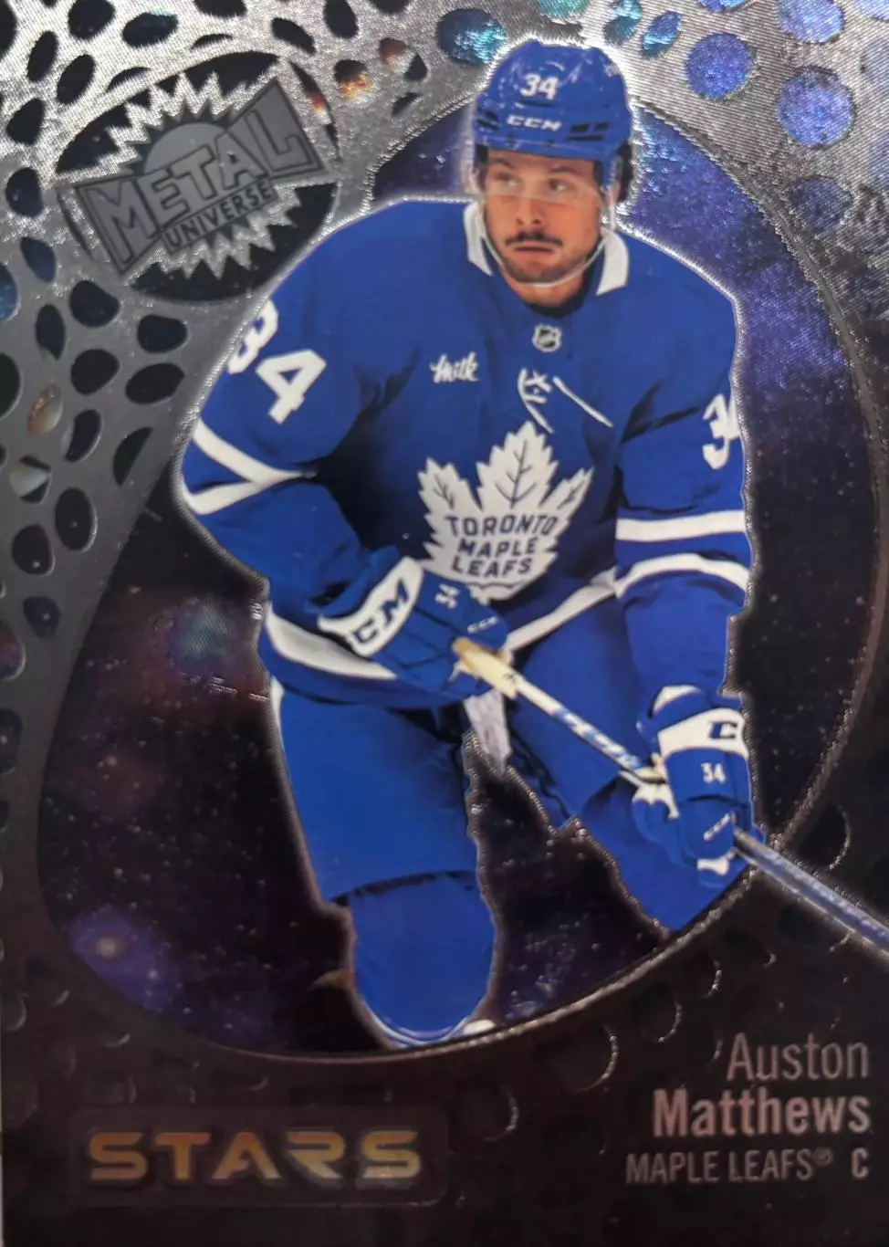 Карточка Auston Matthews/Остон Мэттьюс Toronto Maple Leafs/Торонто НХЛ/NHL