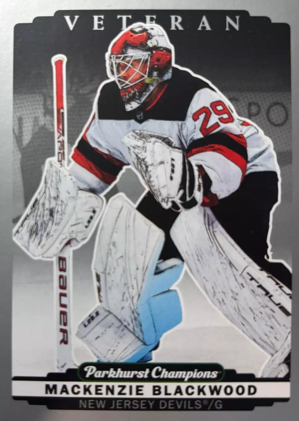 Хоккей. Карточка MacKenzie Blackwood-Маккензи Блэквуд New Jersey Devils НХЛ-NHL