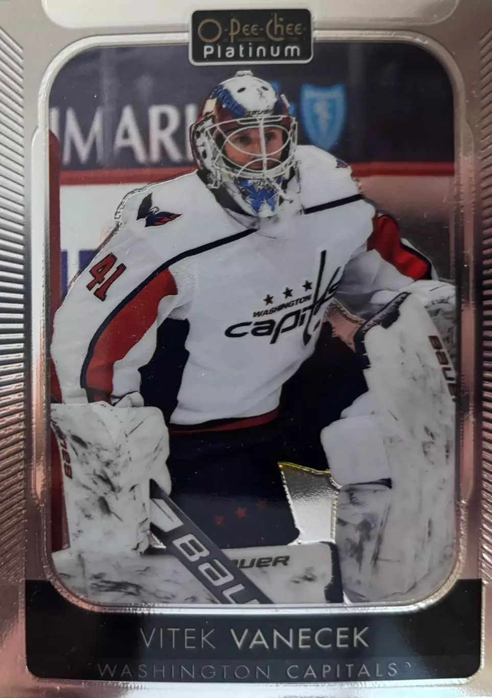 Карточка Vitek Vanecek - Витек Ванечек Washington Capitals - Вашингтон НХЛ/NHL