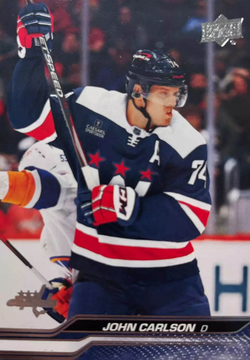 Хоккей. Карточка John Carlson-Джон Карлсон Washington Capitals/Вашингтон НХЛ NHL